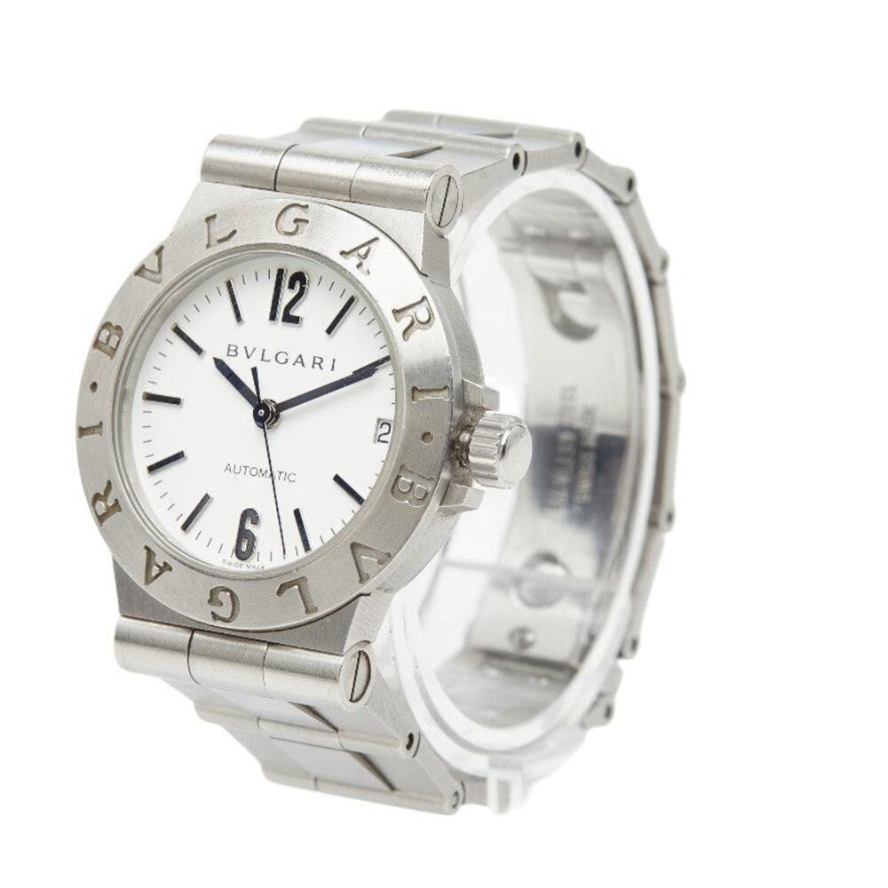 Bvlgari Diagono Sport Stainless Steel Watch Silver